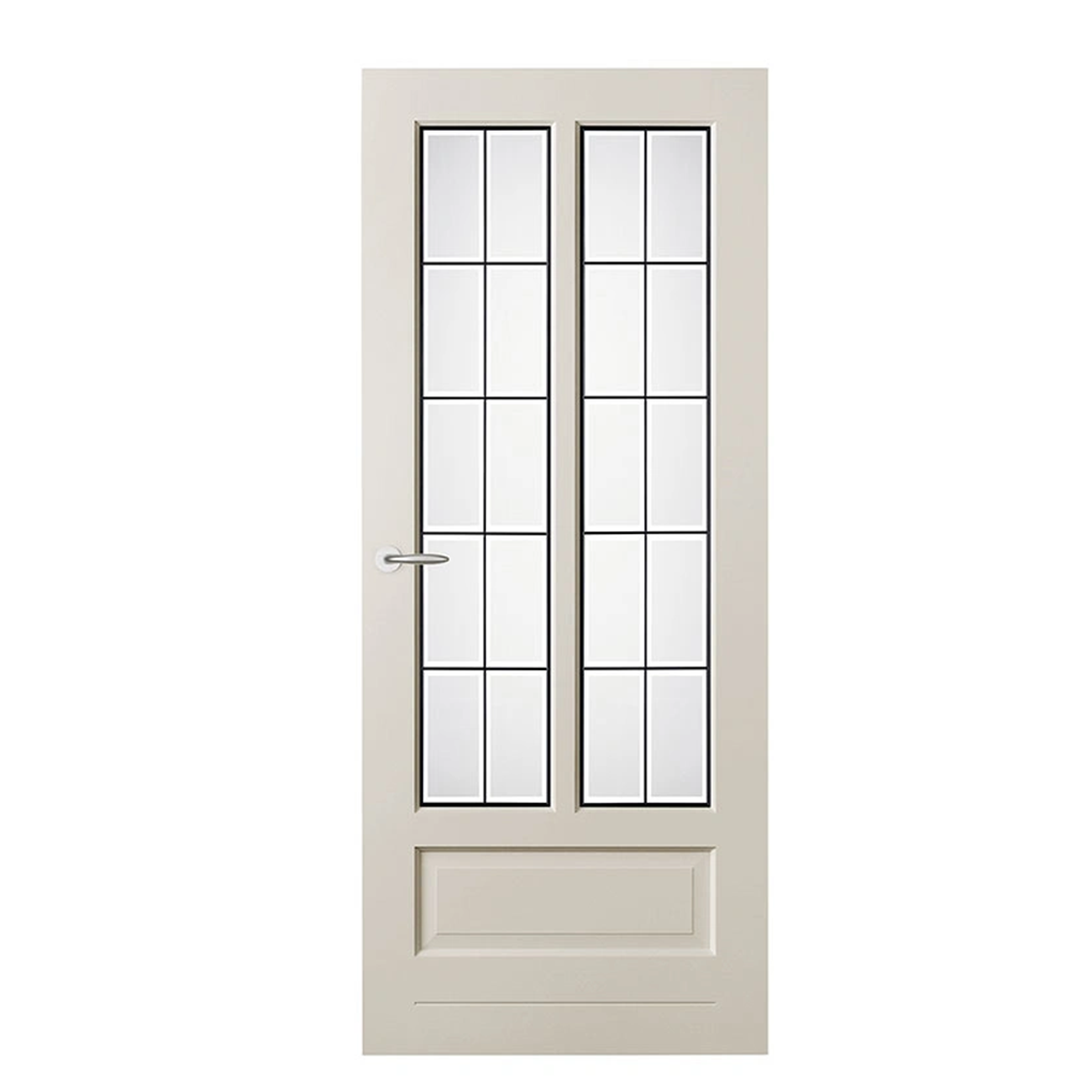 Binnendeur Austria Colour Lux Plus Rouen met geplaatst Glas-in-lood Udine